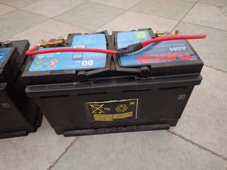Baterías para autocaravana o camper+inversor 2000w