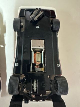 3 Coches Scalextric: Mercedes, Ferrari, Lancia