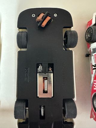 3 Coches Scalextric: Mercedes, Ferrari, Lancia