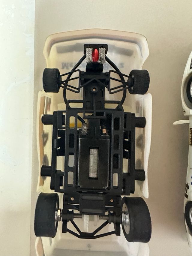 3 Coches Scalextric: Mercedes, Ferrari, Lancia