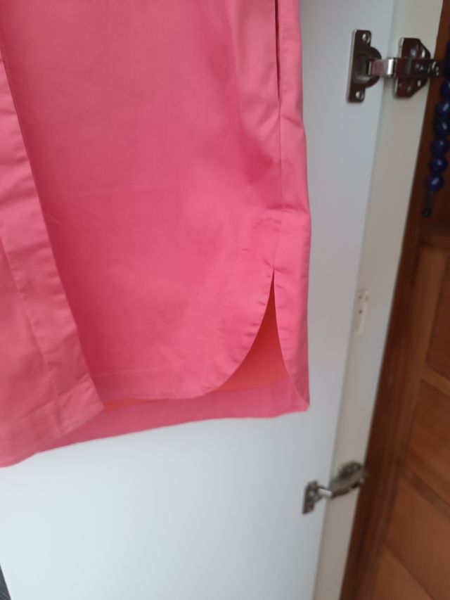 Vestido camisero  Caliban Coral - Talla 42