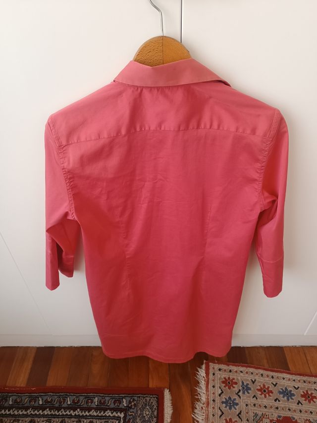 Vestido camisero  Caliban Coral - Talla 42