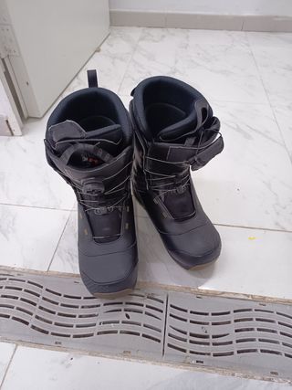 Botas y fijaciones snowboard