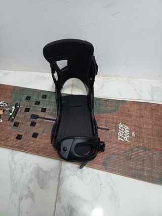 Botas y fijaciones snowboard