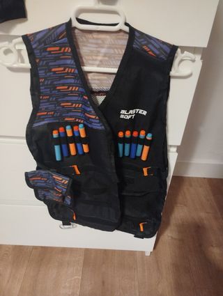 Chaleco táctico Nerf infantil