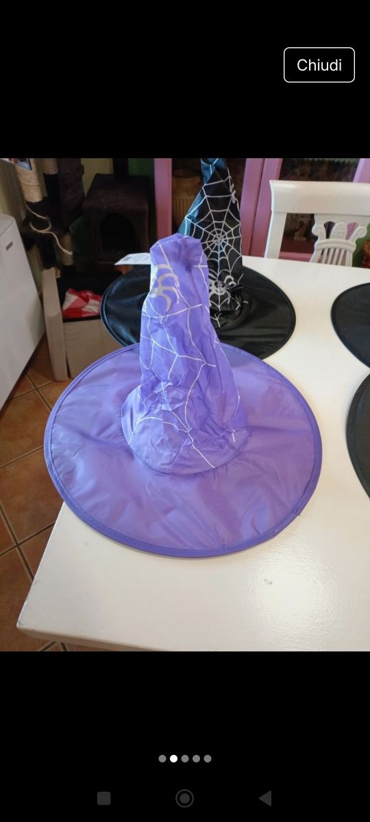 Decorazioni Halloween: Maschere e Cappelli