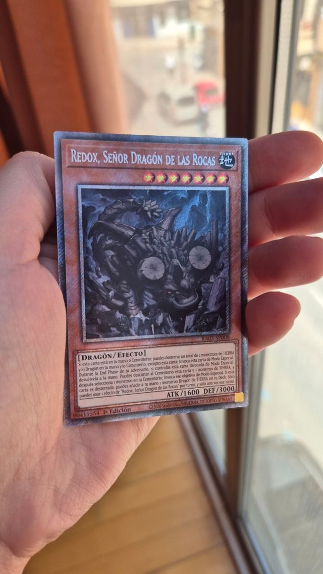 Redox, señor dragón de las rocas