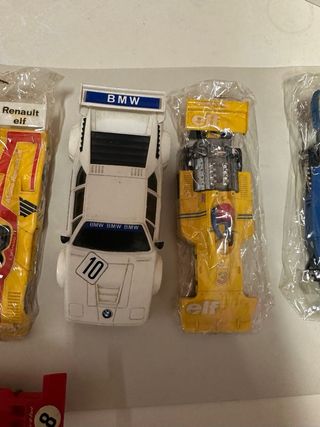 Lote 6 coches Scalextric vintage