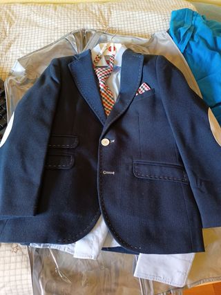 Traje comunión niño talla 10