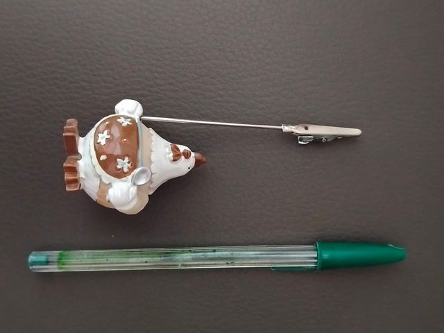 Sujetapapeles Gallina Decorativo, o portafotos