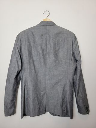 Americana gris para hombre