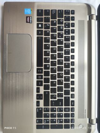 TOSHIBA satellite S50-B...Teclado  con iluminacion
