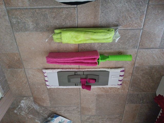 Mop + spazzola per infissi