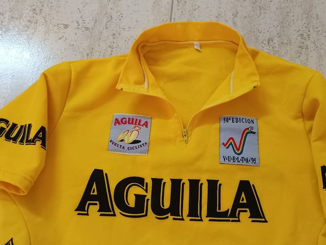 MAILLOT EL ÁGUILA VUELTA CICLISTA A ESPAÑA 1995