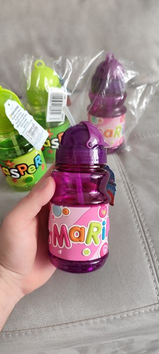 4 pezzi borraccia acqua bambini con il n