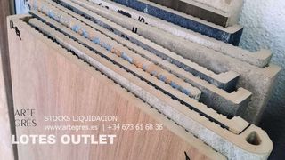 Liquidación de peldaños porcelánicos