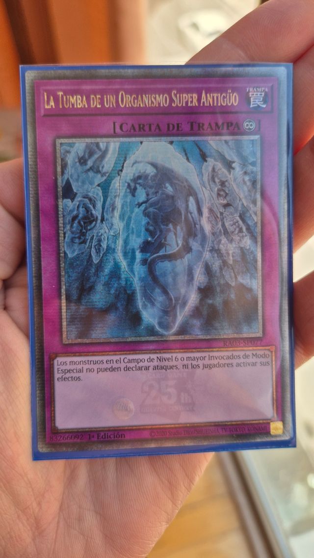 La tumba de un organismo super antiguo.