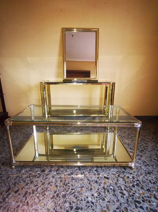 Conjunto mesa y recibidor