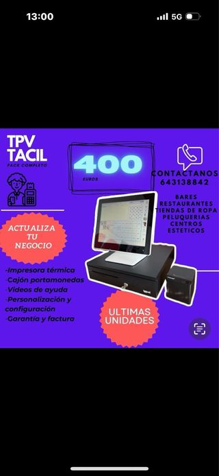 TPV Táctil pack 