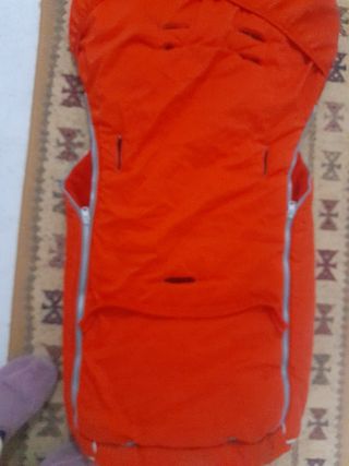Saco térmico carrito bebé rojo