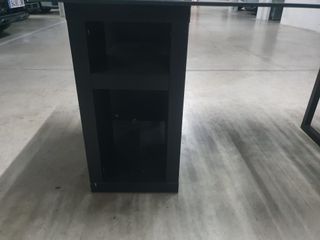 MESA ESCRITORIO, OFICINA, CRISTAL Y MADERA