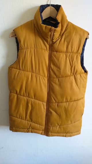 Chaleco mostaza hombre TEX talla S