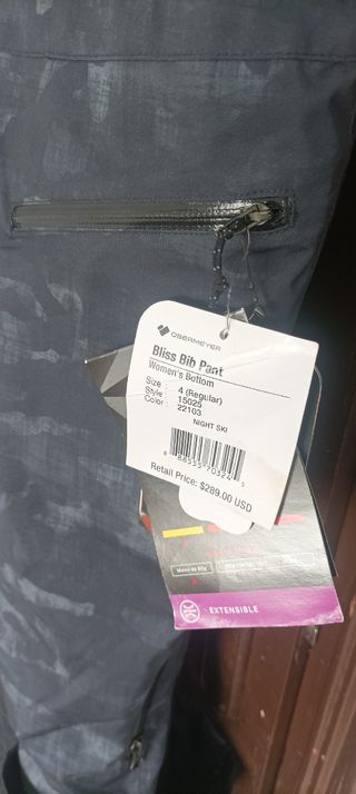 Pantalón obermeyer ski