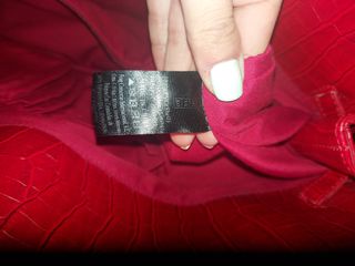 Bolso Misako Rojo - Piel efecto cocodrilo