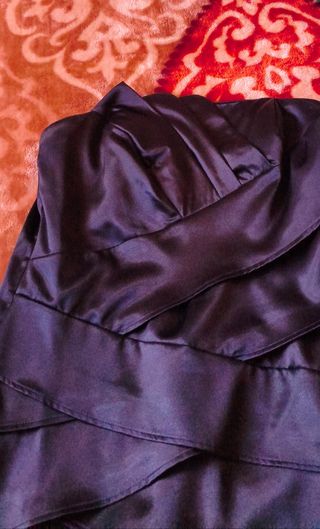 Vestido de fiesta azul noche