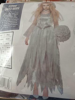 Disfraz de novia fantasma
