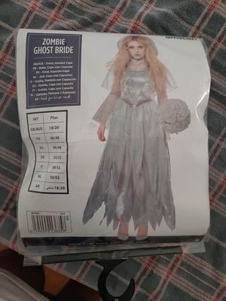 Disfraz de novia fantasma