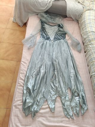 Disfraz de novia fantasma