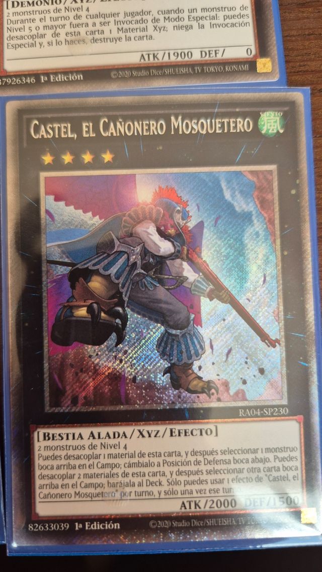 Yugioh cartas Platinum secret rare