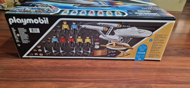 Nave U.S.S. enterprise star trek playmobil nuevo