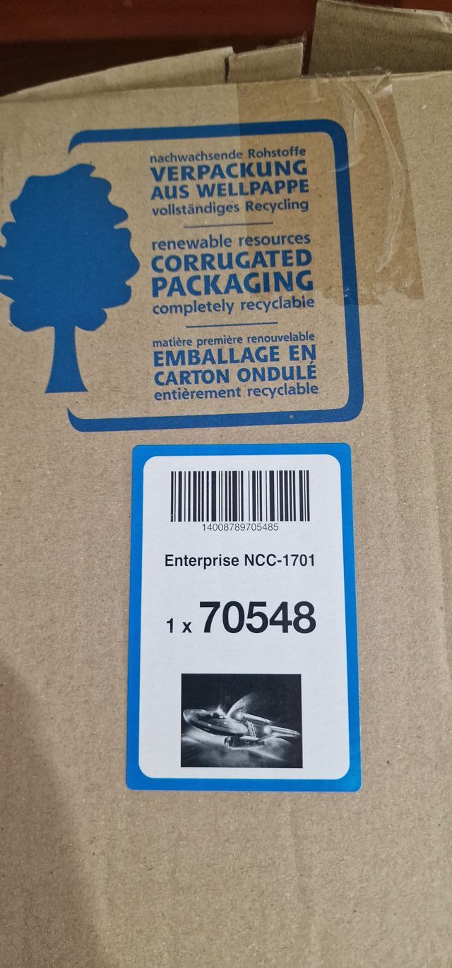 Nave U.S.S. enterprise star trek playmobil nuevo