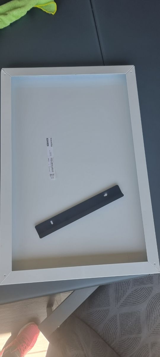 Soporte Pared Ikea Blanco-Negro