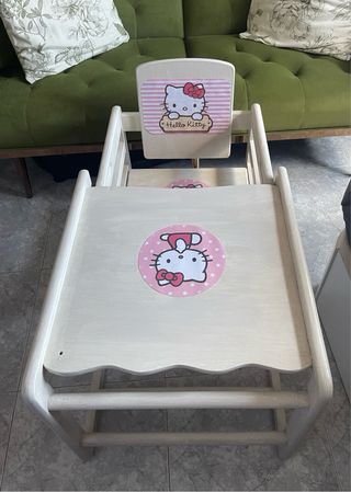 Trona/silla y mesa infantil