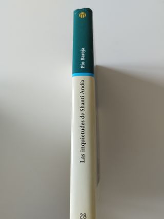 Las inquietudes de Shanti Andía. Pío Baroja.