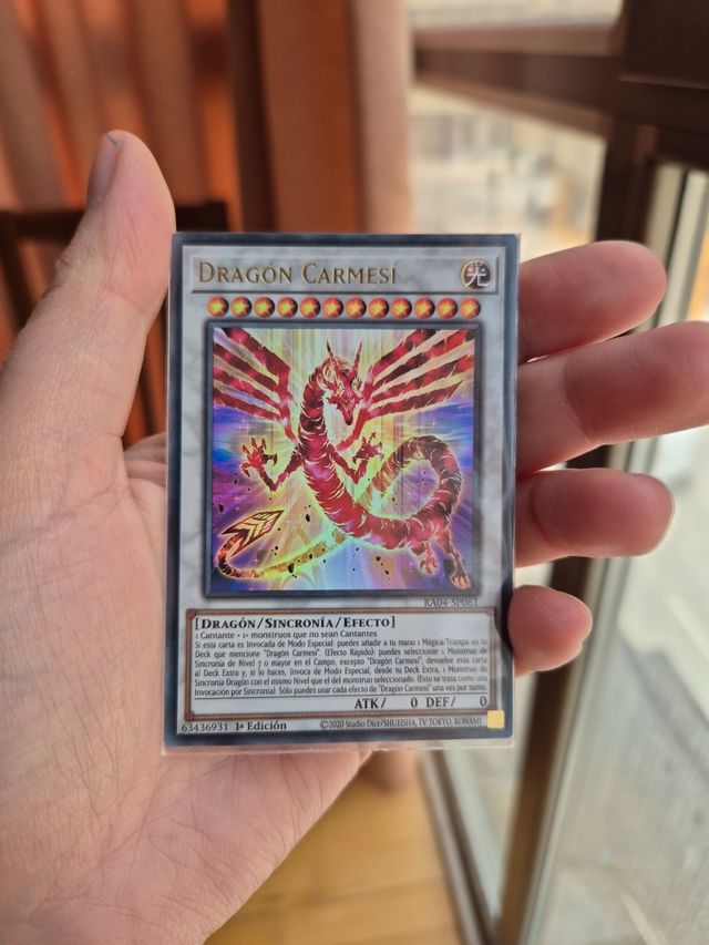 Yugioh: Dragón Carmesí