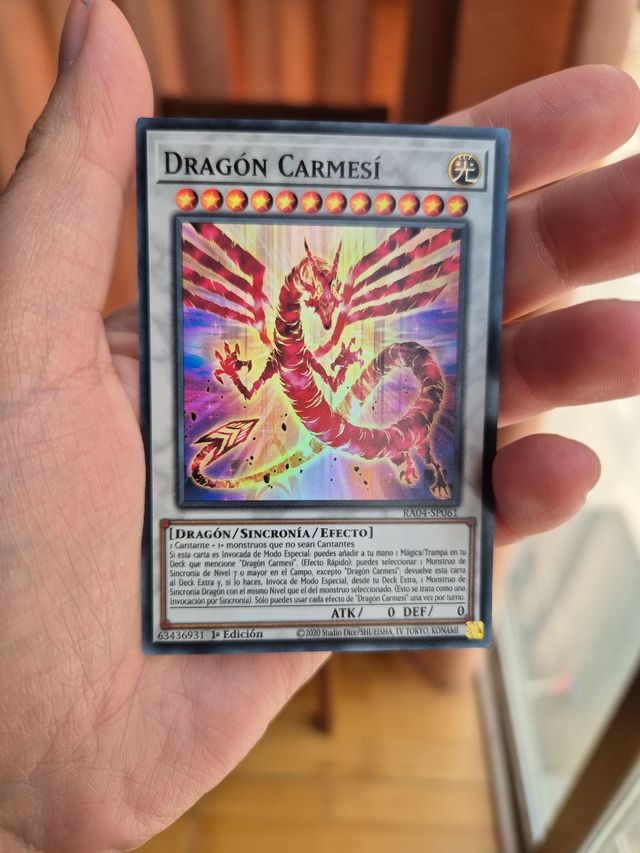 Yugioh: Dragón Carmesí