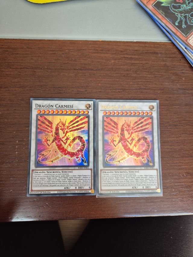 Yugioh: Dragón Carmesí