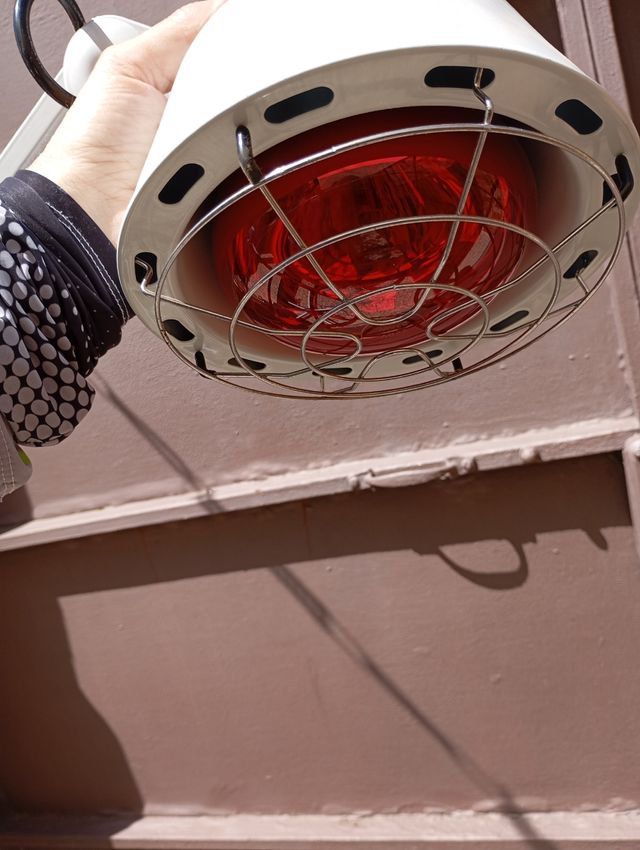 Lámpara infrarroja masaje