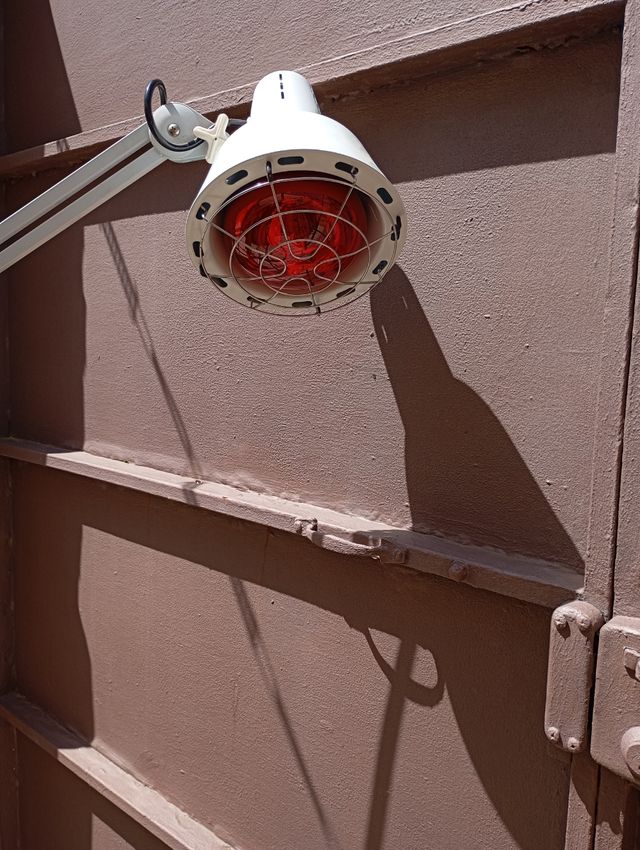 Lámpara infrarroja masaje