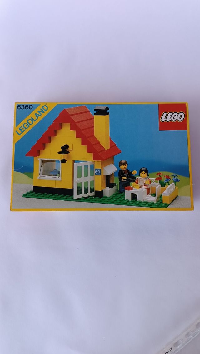 Lego scatola esterna set 6360 Legoland.