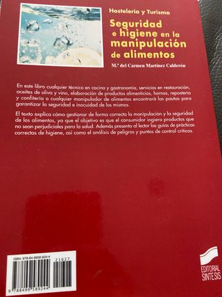 Seguridad e higiene en la manipulación de alime...