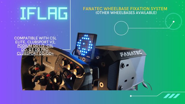 Iflag montaje en base FANATEC
