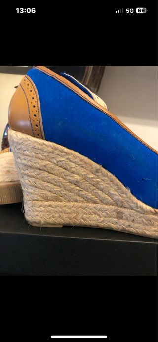 Zapatos espartos flamencas