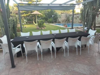 Alquiler de piscina con zona de césped