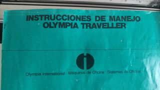 Maquina escribir olympia rollos cinta tinta