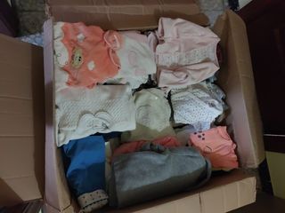 Caja ropa bebe